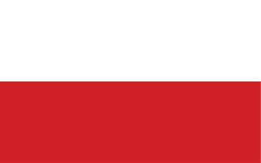 Poolse vlag 400x250