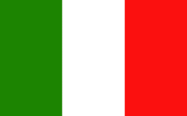 Italiaanse vlag 400x250